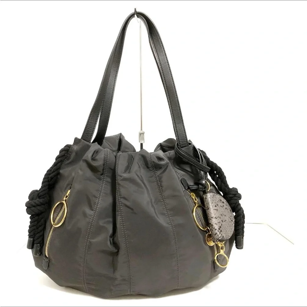 See By Chloe Gray Gathered Satchel - Picture 1 of 7